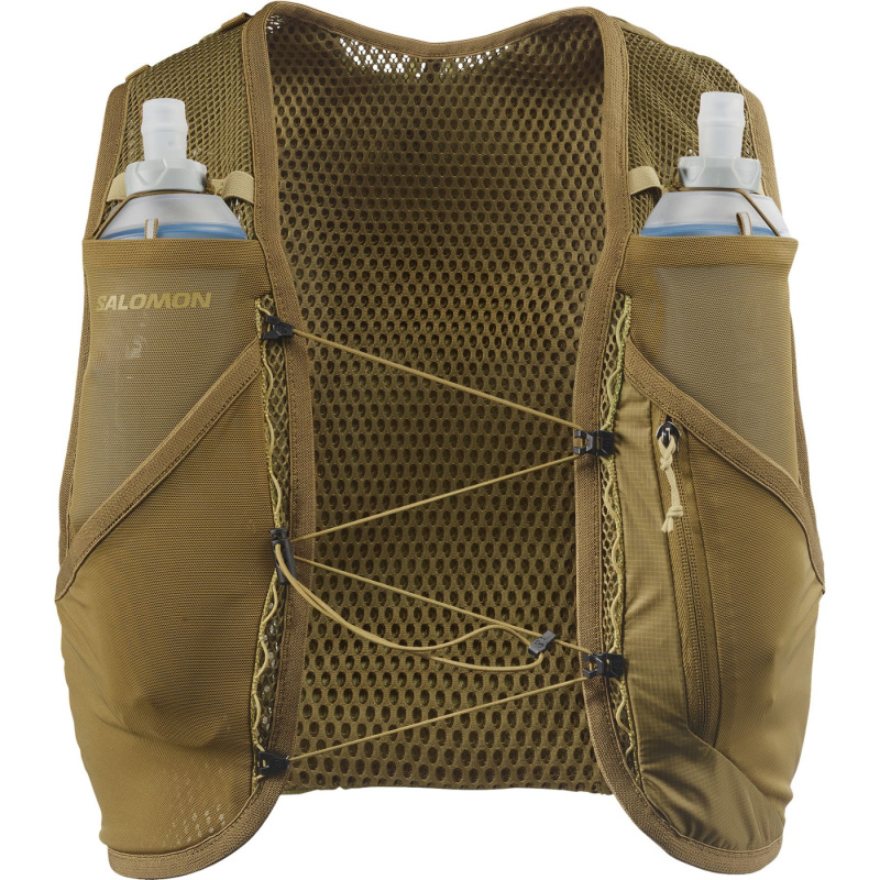 Salomon Active skin 4, běžecká vesta, zelená