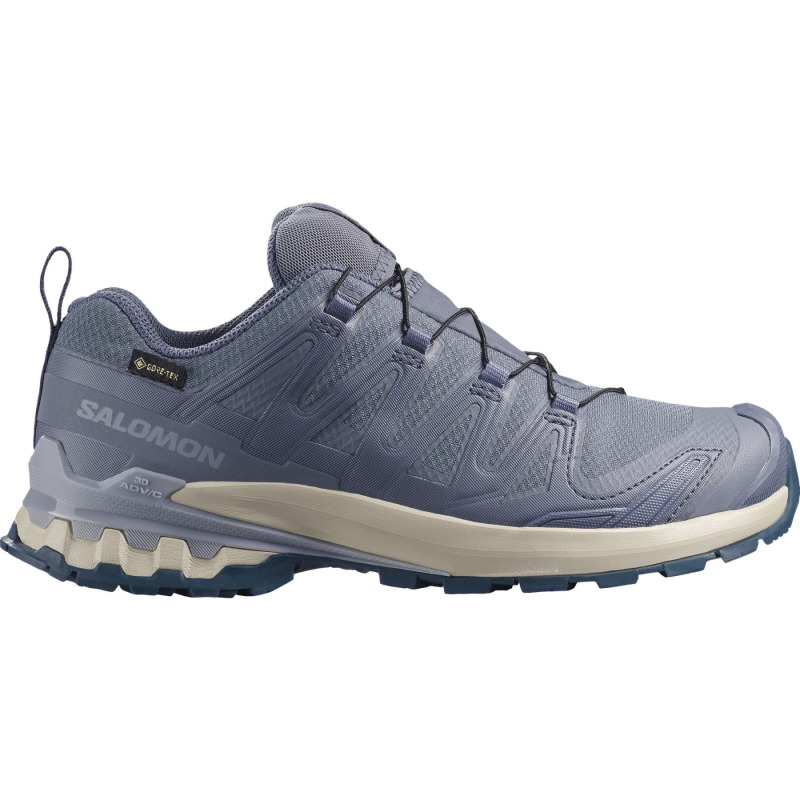 Salomon XA PRO 3D V9 GTX, trailové boty, dámské, šedé/modré