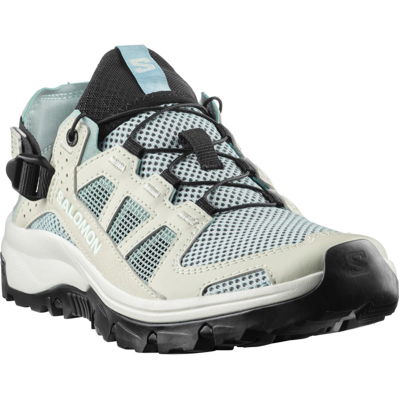 Salomon Techamphibian 5 EU 38 ⅔, Green Milieu/Sea Foam/Clearly Aqua Dámské boty