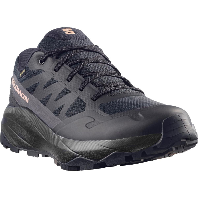 Salomon Outscape GTX EU 40, Black/Nine Iron/Shadow Gray Dámské turistické boty