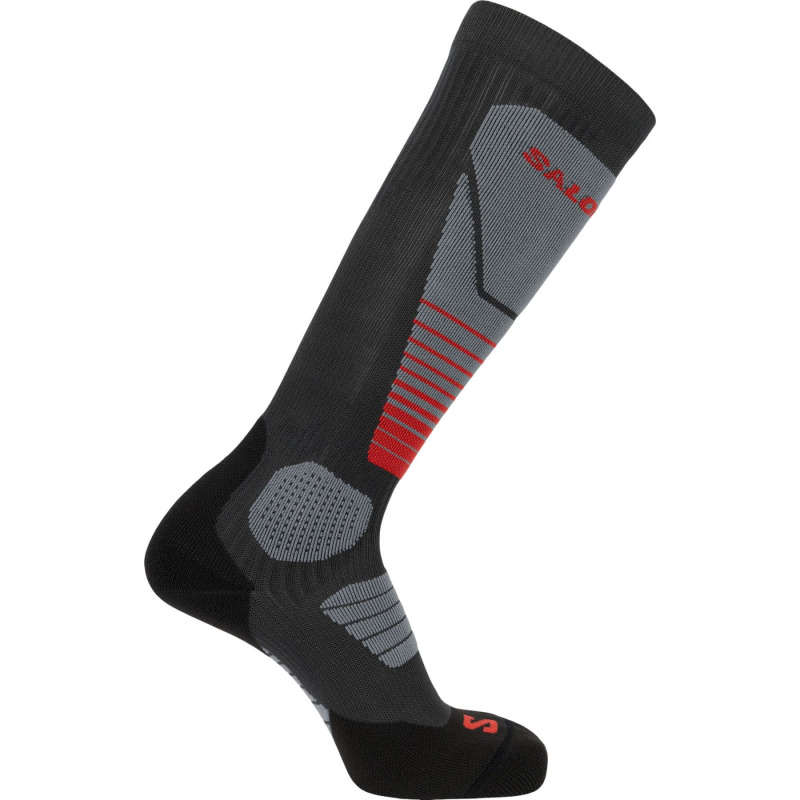 Salomon S/Pro, lyžařské ponožky, černá/šedá