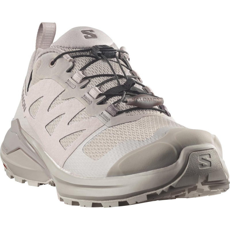 Salomon X ADVENTURE GTX EU 42, Paloma/Silver Cloud/Dark Gull Gray Dámské boty