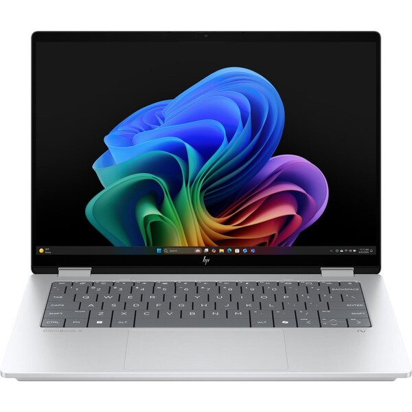 HP OmniBook X Flip NG AI PC 14-fk0002nc BX8Q1EA#BCM Stříbrná