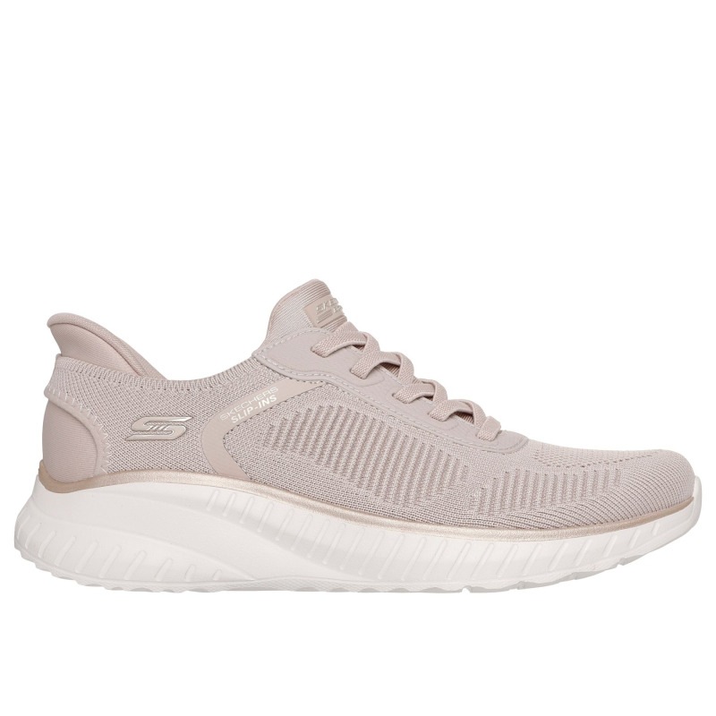 Skechers Bobs Squad Chaos - Current Muse, outdoor boty, dámské, béžové