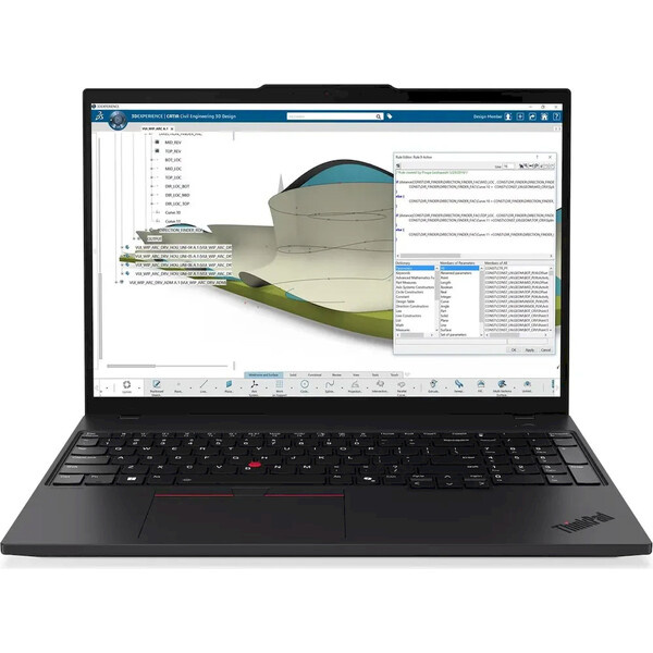 Lenovo ThinkPad P16s Gen 4 (21QV0008CK) černý + 3 roky záruky Černá
