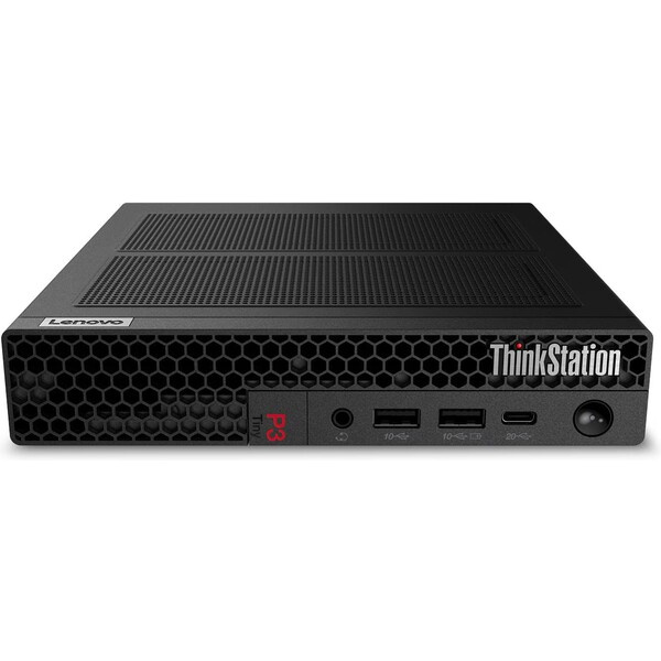 Lenovo P3 Tiny Gen 2 30K6000BCK Černá