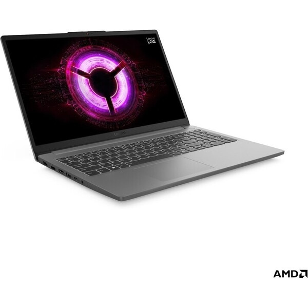 Lenovo LOQ 15ARP10E  RTX 4050 šedý Šedá