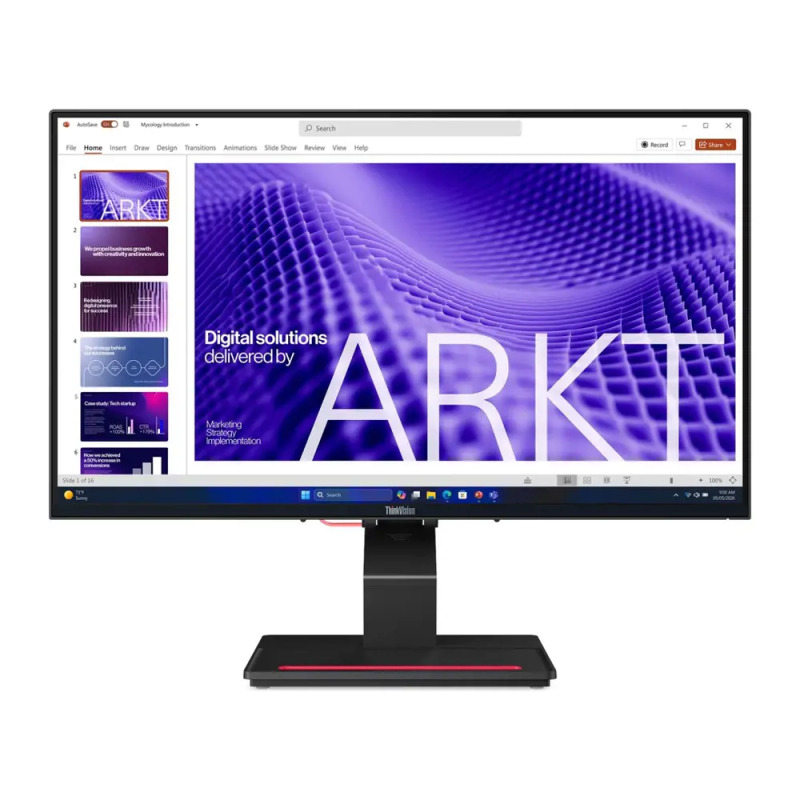 Lenovo ThinkVision/T24D-4t/23,8"/IPS/FHD/120Hz/4ms/Černá/3R