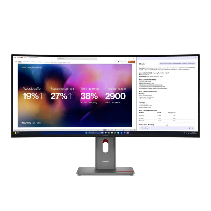 Lenovo ThinkVision P40WD-40 monitor 39,7"
