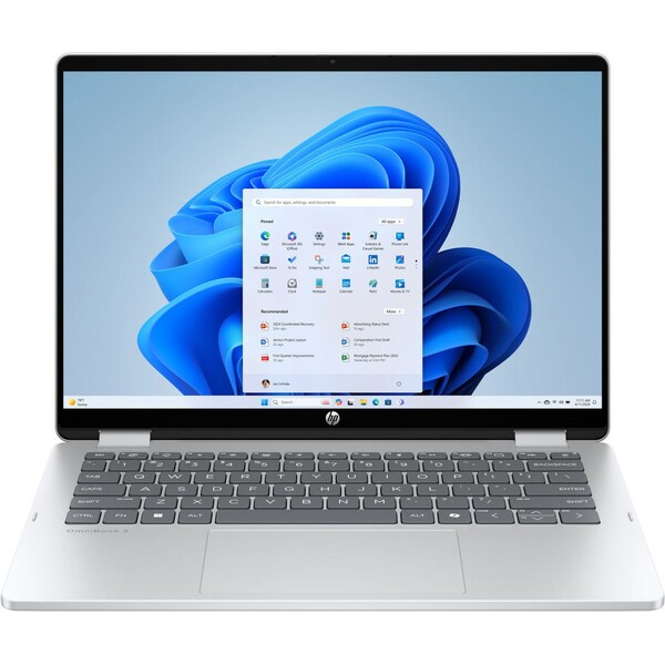 HP OmniBook 5 Flip 14-fp0002nc C1QA2EA#BCM Stříbrná