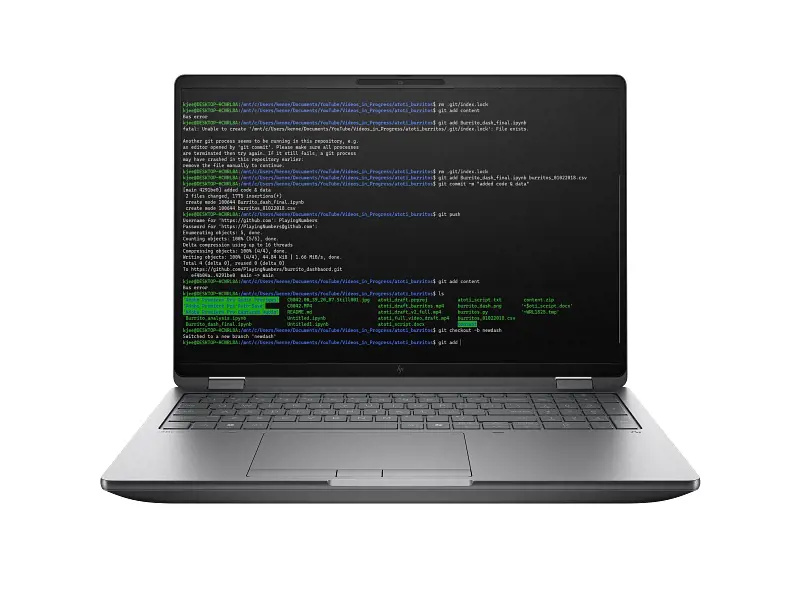 HP ZBook Fury 16 G1i (98L81ET#BCM) RTX PRO 3000 Blackwell šedý - záruka na 3 roky On-Site