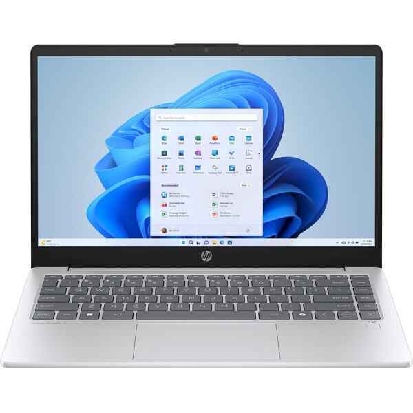 HP OmniBook 3 NG AI PC 14-ha0001nc (CC0A1EA#BCM) stříbrný + 3 měsíce GamePass Stříbrná