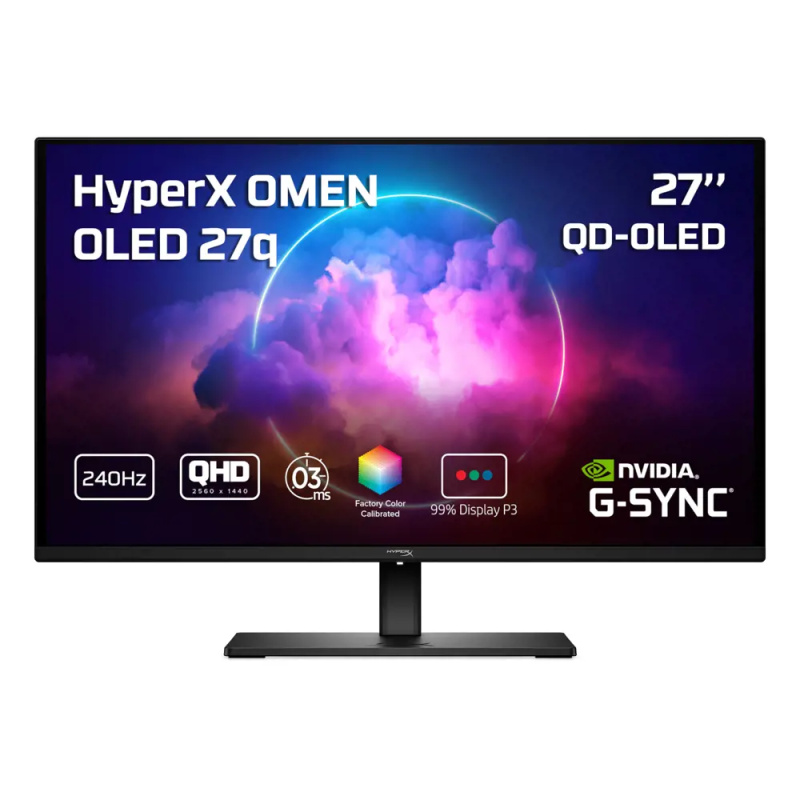 HyperX OMEN OLED (CH0R2E9#ABB) herní monitor 27"