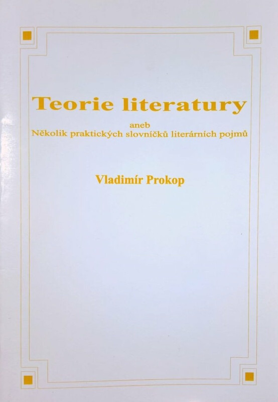 Teorie literatury - Vladimír Prokop