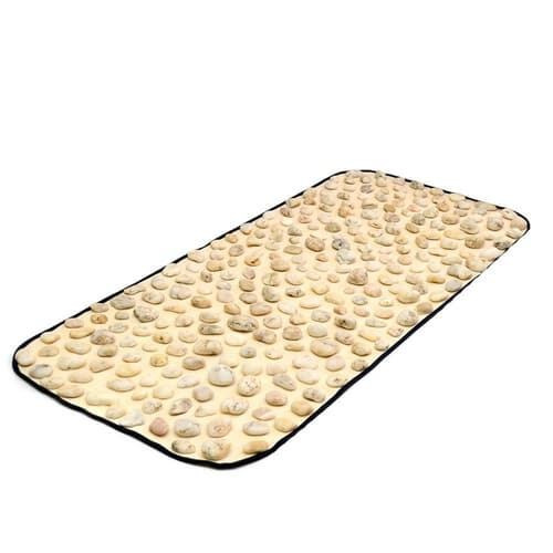 ORTEK Masážní podložka s přírodními oblázky 90 × 40 cm