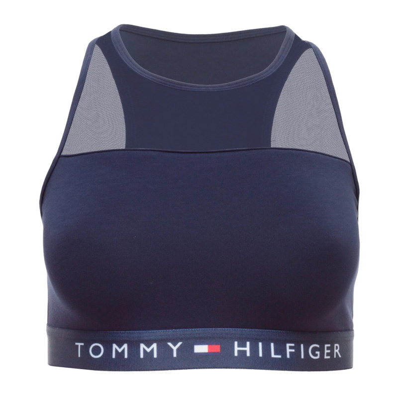 Dámská sportovní podprsenka Sheer Flex Cotton UW0UW00012 - Tommy Hilfiger L