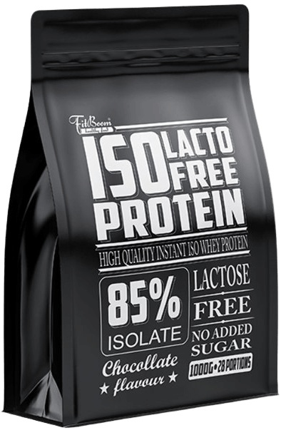 FitBoom ISO LactoFree Protein 85 % 1000 g - slaný karamel