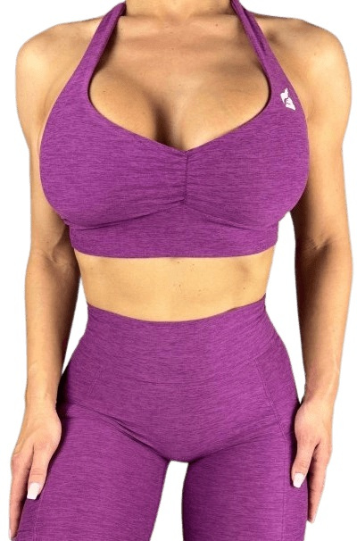 Booty MOTION Purple Sports Bra - S