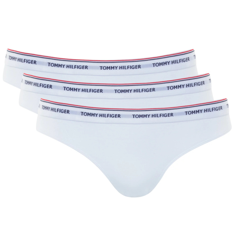 Dámské kalhotky 3Pack Shorty UW0UW00010 - Tommy Hilfiger XS