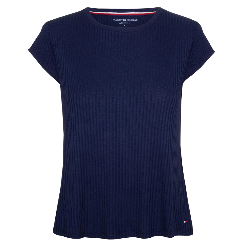Dámské Tričko s krátkým rukávem UW0UW00670 - Tommy Hilfiger M