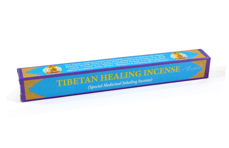 Sanu Babu Tibetské tyčinky, Tibetan Healing Incense, modré