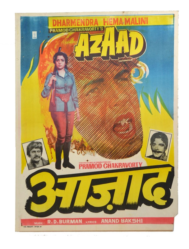 Sanu Babu Antik filmový plakát Bollywood, cca 100x75cm (4B)