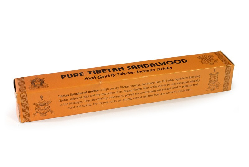 Sanu Babu Tibetské tyčinky, Pure Tibetan Sandalwood, 20cm