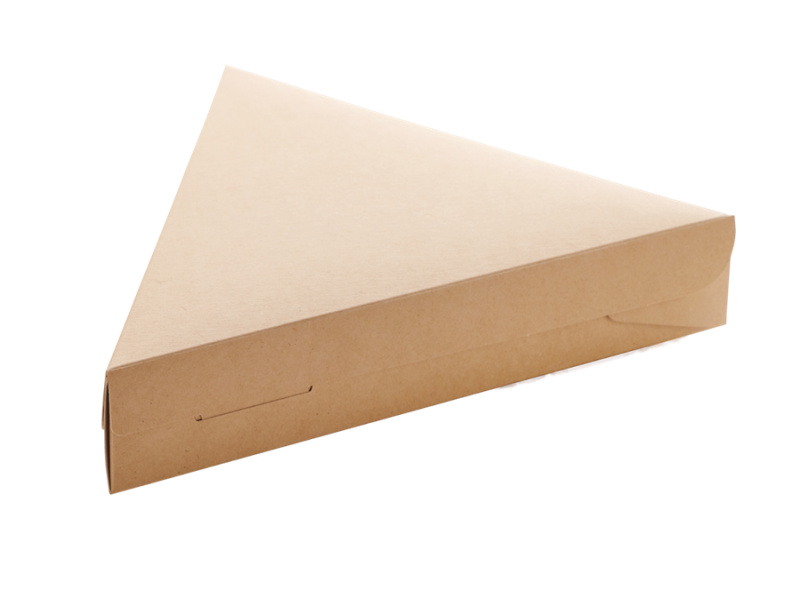 EcoPack Papírový box EKO na pizzu 22x20x4 cm hnědý krt/50 ks Balení: 50