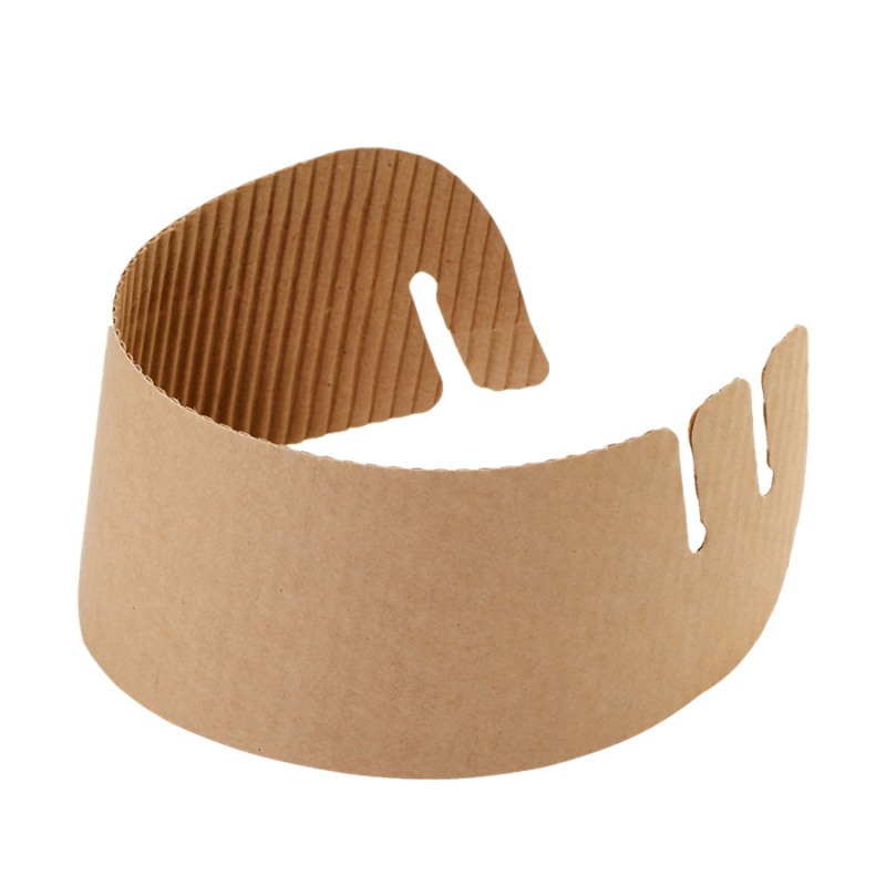 EcoPack Papírový obal / návlek EKO na kelímek 270x55 mm hnědý ideal pack® bal/50 ks Balení: 50