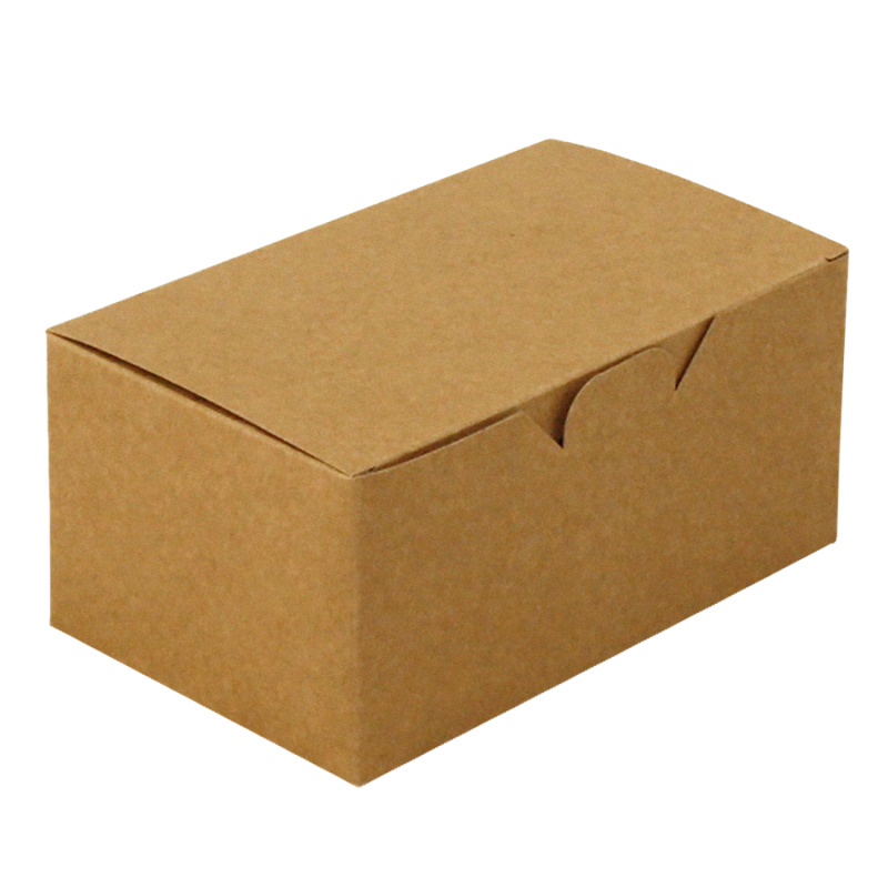 EcoRevolution Obaly Papírový box / krabička EKO na nugety 115x75x45 mm kraft ideal pack® bal/25 ks Balení: 25