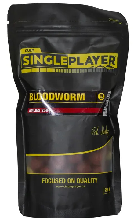 Singleplayer boilies bloodworm - 250 g 24 mm