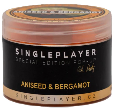 Singleplayer plovoucí boilie special edition pop-up aniseed & bergamot 50 g - 16 mm