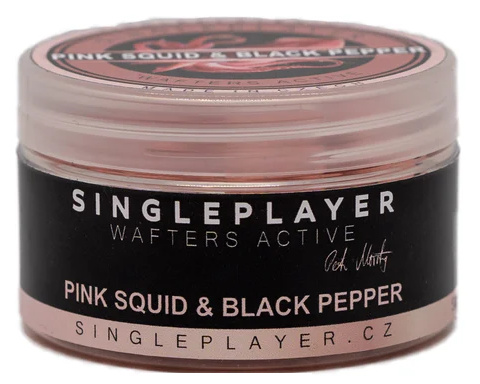 Singleplayer vyvážené boilie special edition wafters active pink squid & black pepper 50 g 12/16 mm