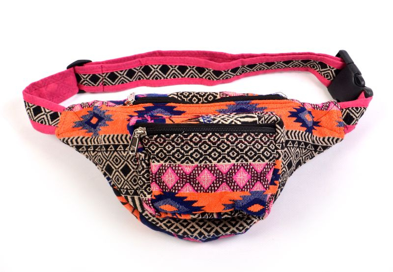Sanu Babu Ledvinka, pestrobarevná vzor aztec, 30x18cm (2C)