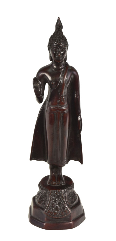 Sanu Babu Narozeninový Buddha, pondělí, hnědý, pryskyřice, 25cm