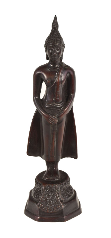Sanu Babu Narozeninový Buddha, neděle, hnědý, pryskyřice, 25cm