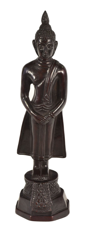 Sanu Babu Narozeninový Buddha, neděle, pryskyřice, tmavě hnědý, 30cm