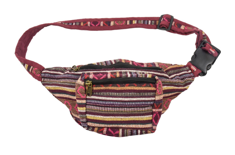 Sanu Babu Ledvinka, vínová, ghari, 32x19cm