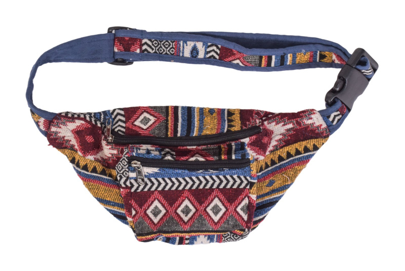 Sanu Babu Ledvinka, pestrobarevná vzor aztec, 30x18cm (2T)