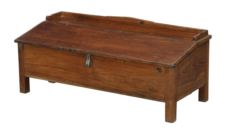 Sanu Babu Starý kupecký stolek s odklápěcí deskou, 106x48x43cm