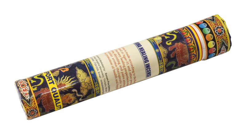 Sanu Babu Bhútánské vonné tyčinky "Buddha Healing Incense", 20x4cm