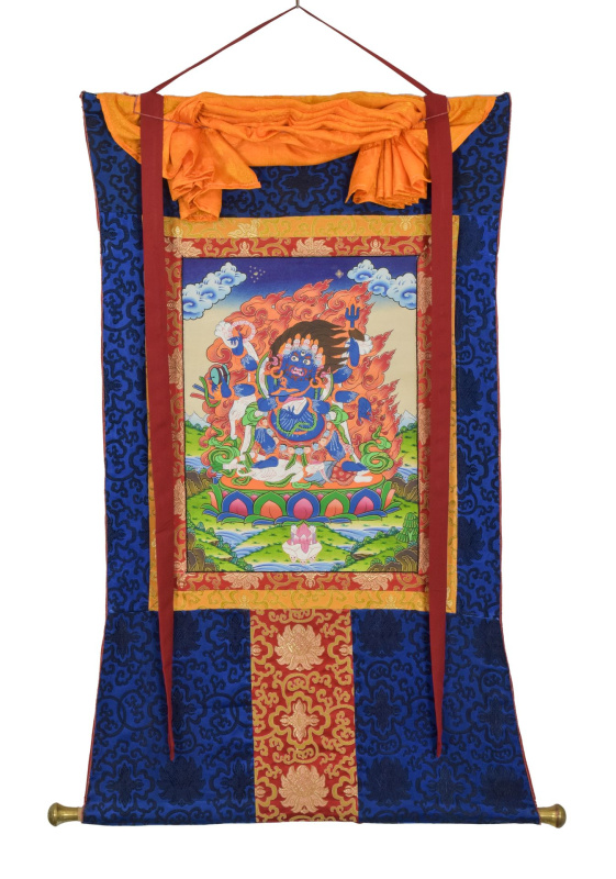 Sanu Babu Thangka, Mahákala, 84x115cm