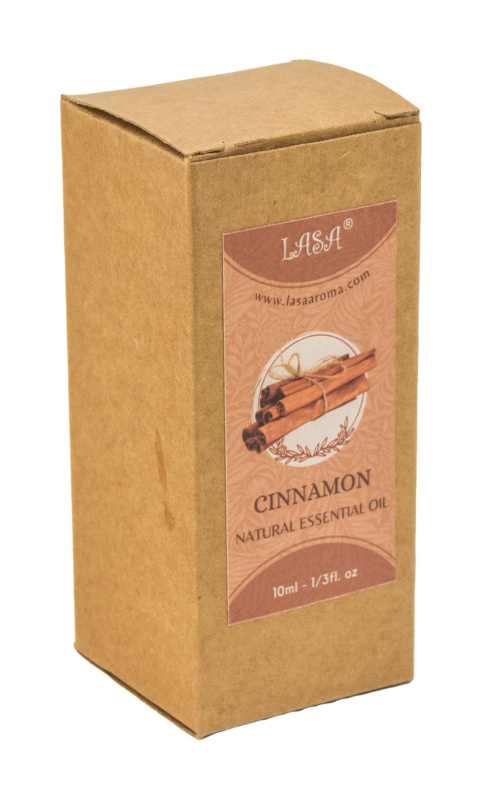 Sanu Babu Přírodní esenciální olej Cinnamon, Lasa, 10ml