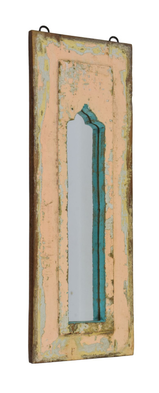 Sanu Babu Zrcadlo v rámu z teakového dřeva, 20x3x55cm