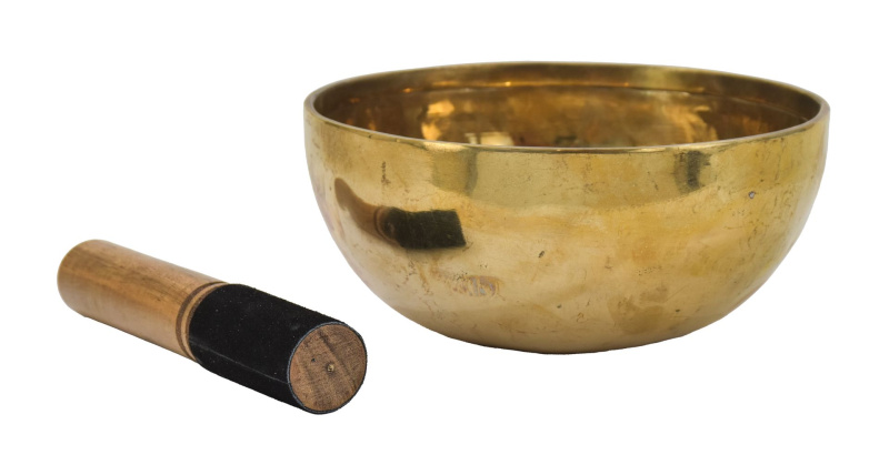 Sanu Babu Tibetská mísa "Jam", ručně tepaná, průměr 22cm (66)