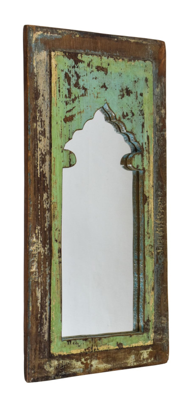 Sanu Babu Zrcadlo v rámu z teakového dřeva, 28x3x56cm