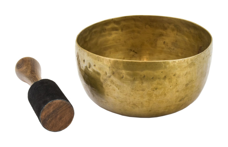 Sanu Babu Tibetská mísa, antik, "Old Thadobati", průměr 17cm (0A)