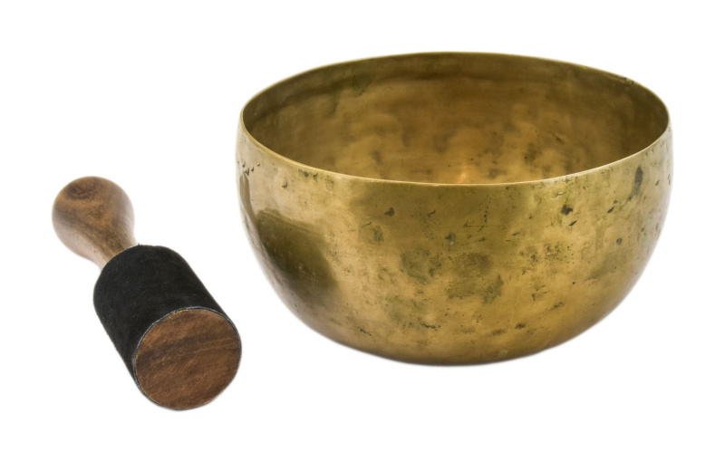 Sanu Babu Tibetská mísa, antik, "Old Thadobati", průměr 18cm (0A)