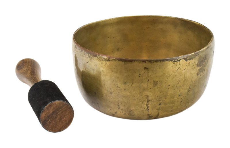 Sanu Babu Tibetská mísa, antik, "Old Thadobati", průměr 20cm (0A)