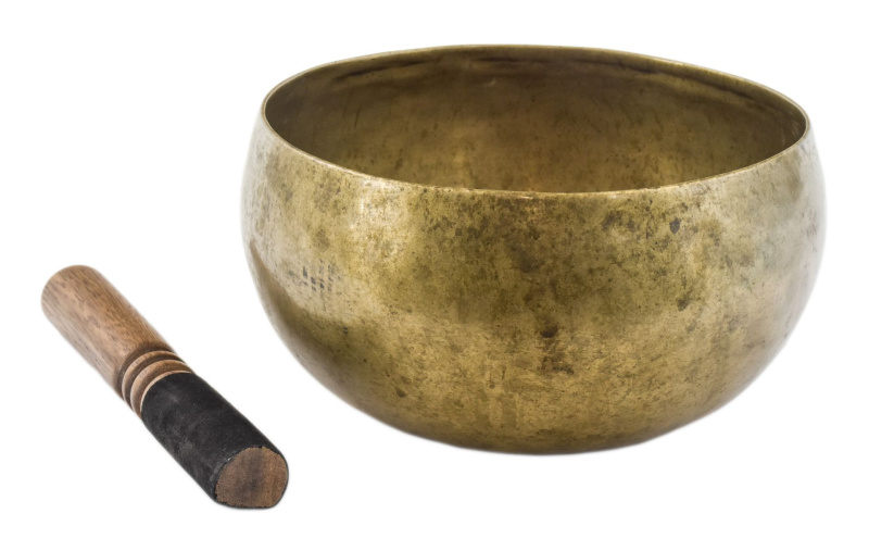 Sanu Babu Tibetská mísa, antik, "Old Thadobati", průměr 20cm (80)
